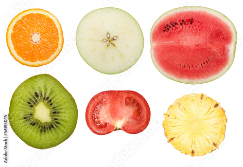 slice of fruits