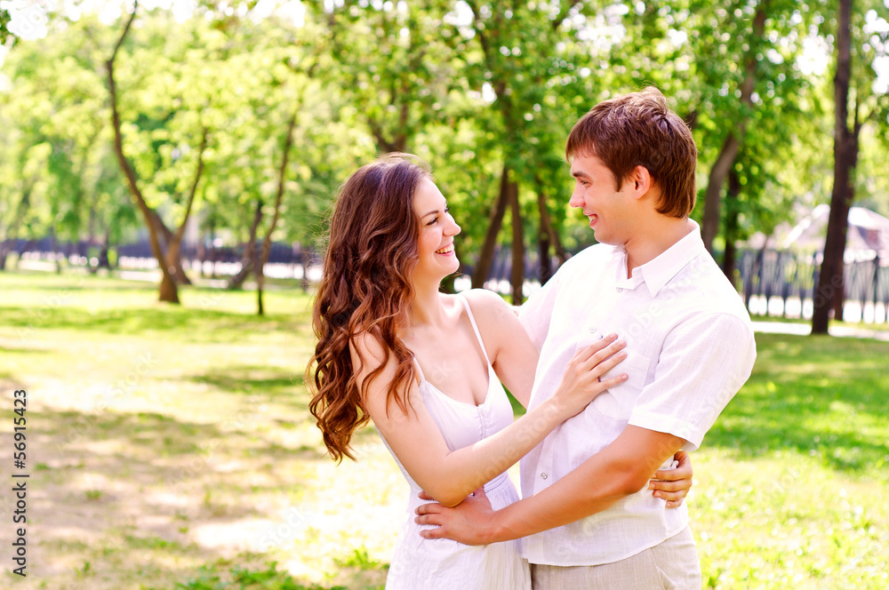 couple in the park couple in the park