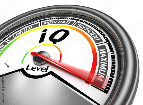 Φωτογραφία iq conceptual meter
