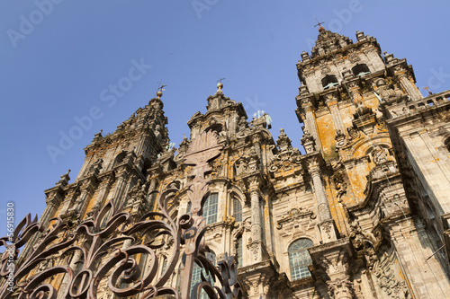 Spain, Galicia, Santiago de Compostela, Cathedral Fototapet