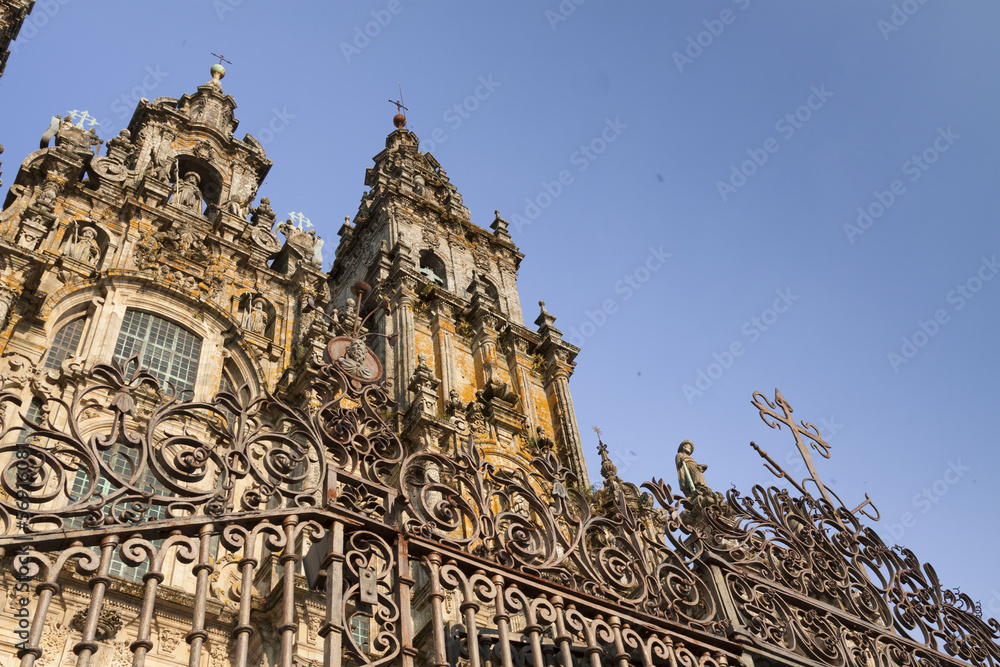 Spain, Galicia, Santiago de Compostela, Cathedral