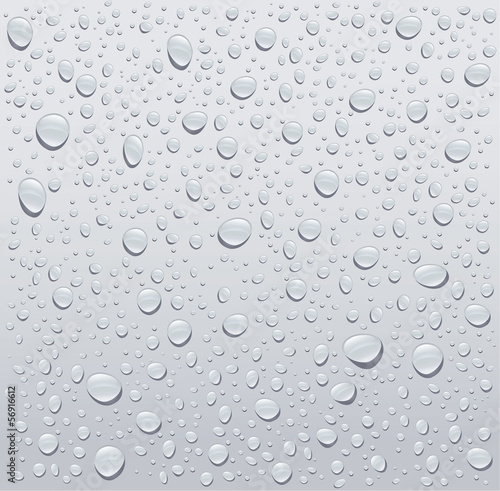 gray water droplets background