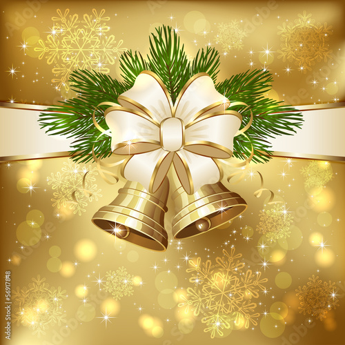 Bells with bow