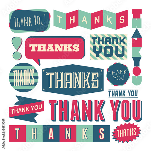 Thank You Design Elements