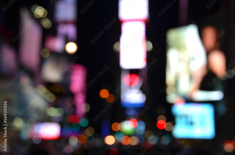 Obraz premium Big city lights