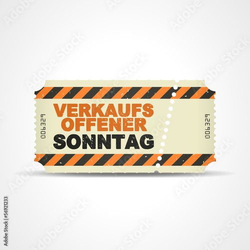 ticket v3 verkaufsoffener sonntag I