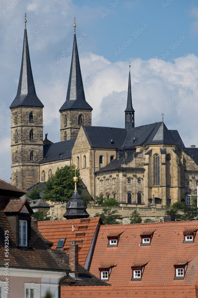 Fototapeta premium Michaelsberg Abbey in Bamberg