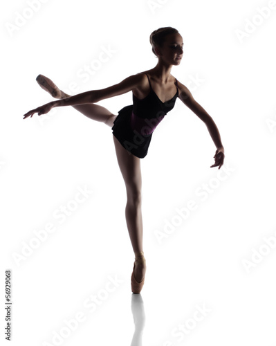 Female ballet dancer © nanettegrebe
