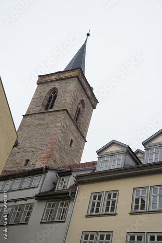 Kirchturm in Erfurt