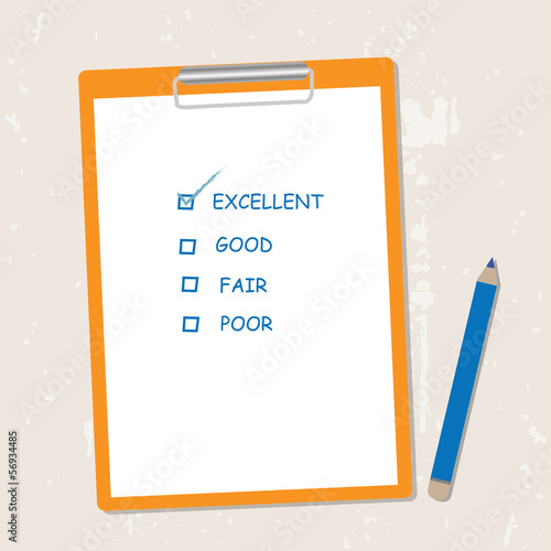 Clipboard vector illustration.