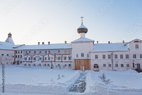 Solovetsky monastery. Russia