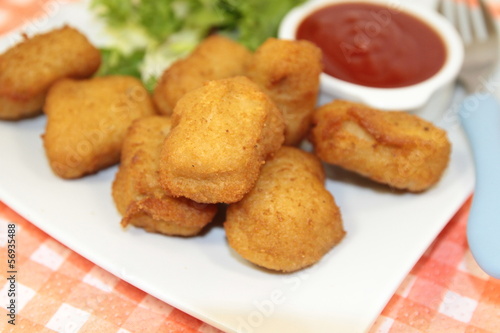 nuggets de volaille