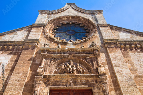 Mother Church of Manduria. Puglia. Italy.