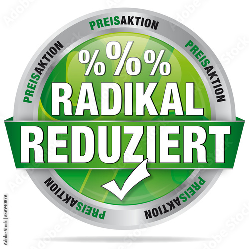 Radikal reduziert - Preisaktion