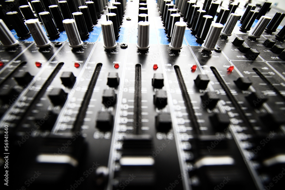 Obraz premium Recording Mixer
