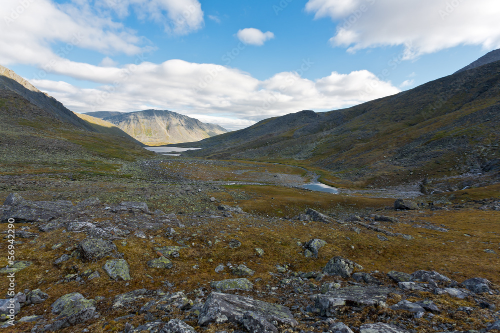 Wild landscape in Ural Mountains. Wild landscape in Ural Mountains.