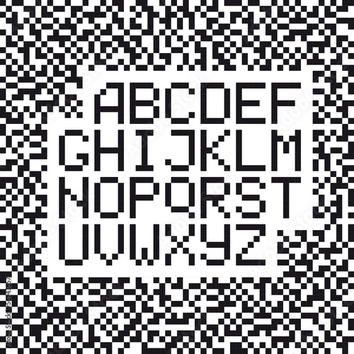 Monochrome Alphabet
