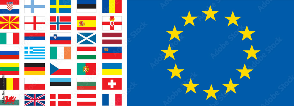 Obraz premium Europe map