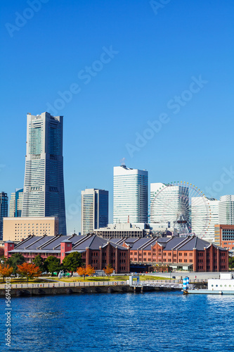 Yokohama city in Japan