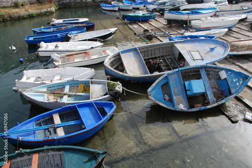 Wallpaper Mural Boats in Gallipoli Harbour Torontodigital.ca