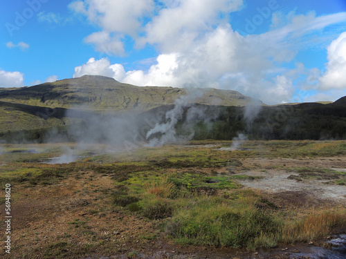 Geothermalgebiet auf Island