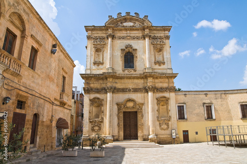 Фотография Church of St. Anna. Mesagne. Puglia. Italy.
