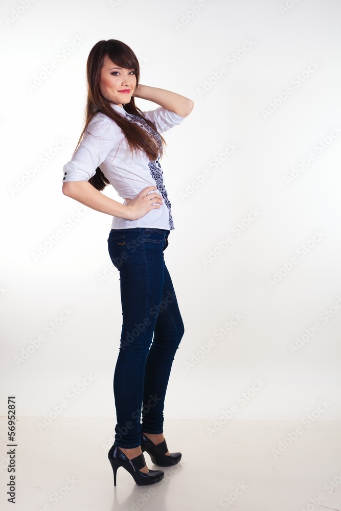 young attractive woman young attractive woman