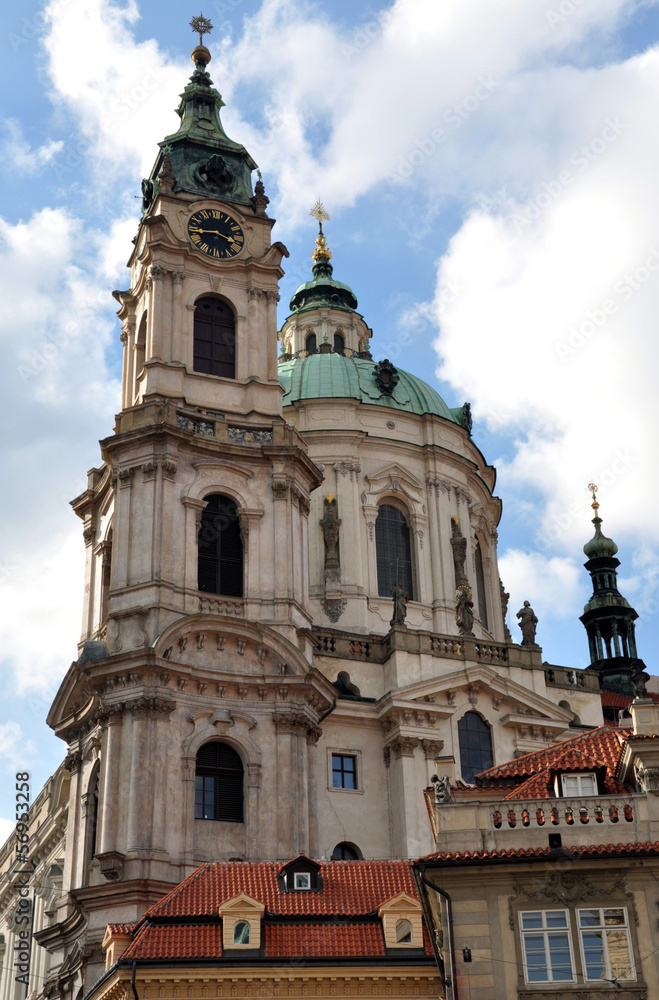 St. Nicholas Church, Prague, Czech Republic, Europe