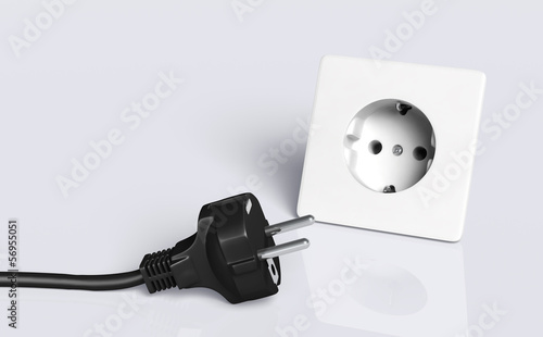 Plug and socket photo