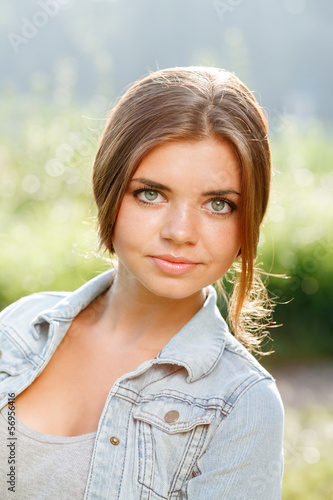 beautiful teenage girl