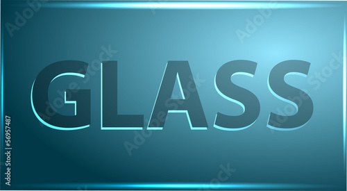 Glass background