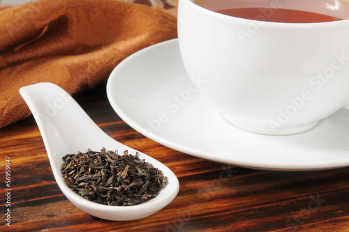 Black tea photo