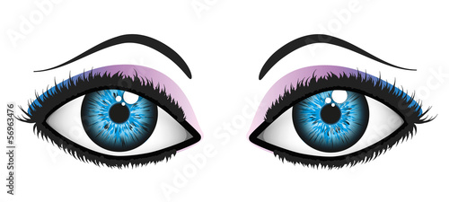 Glance of Woman