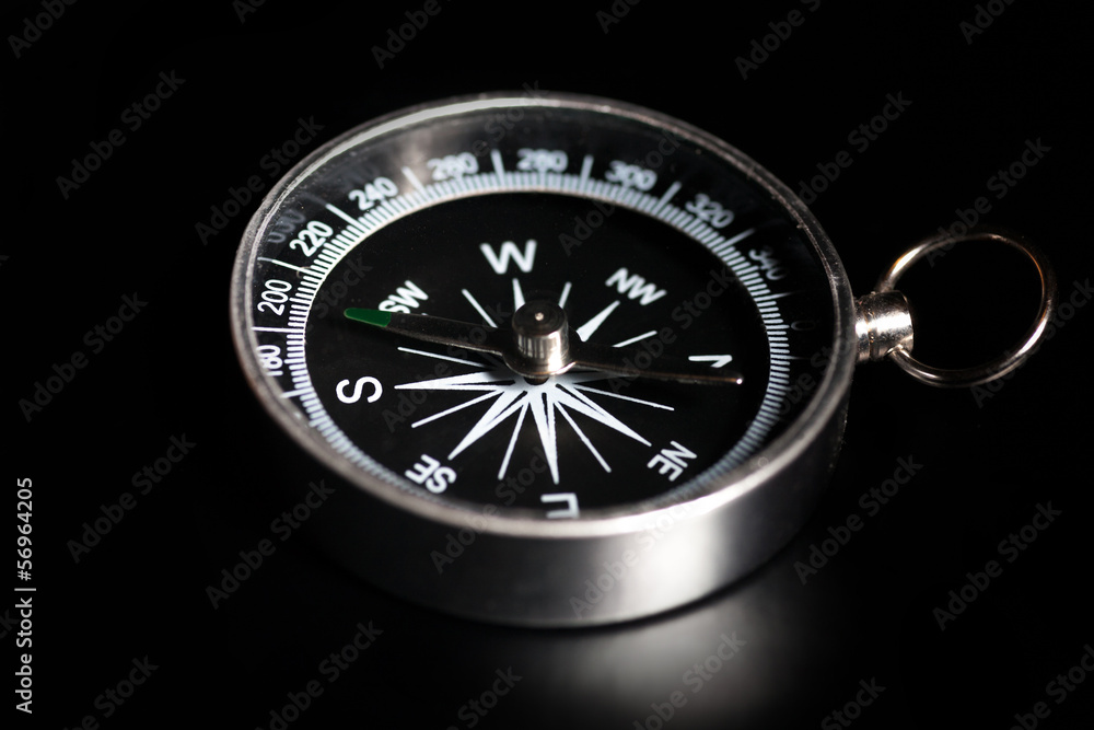 compass on black compass on black