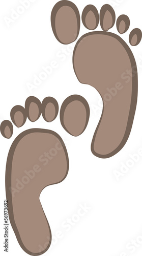 human footprints