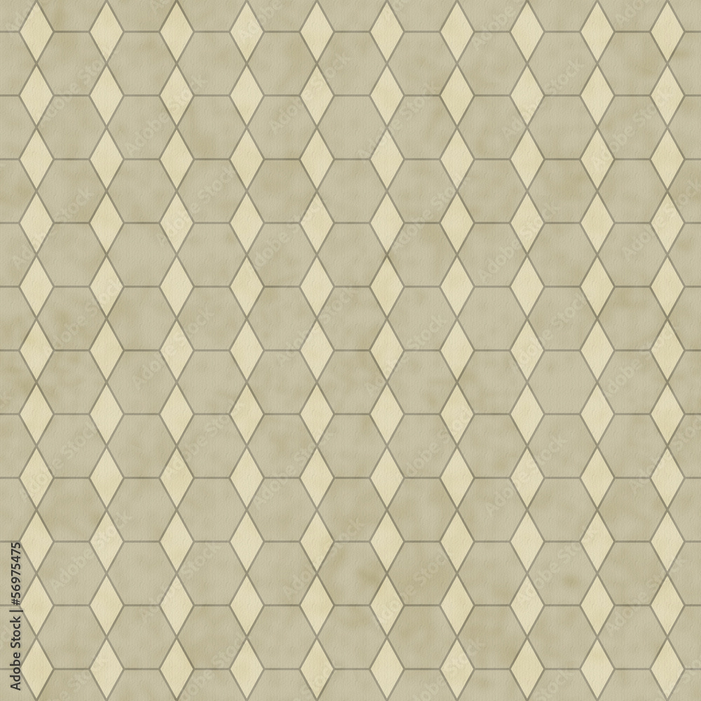 Fototapeta premium Ecru Honey Comb Shape Fabric Background
