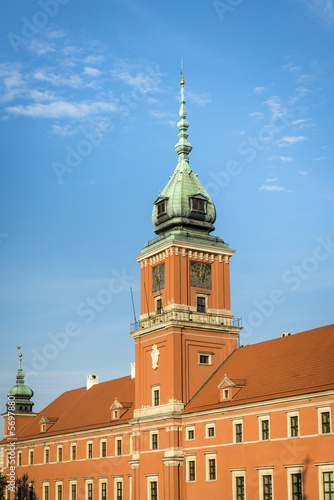 Tower of Royal Castle in Warsaw