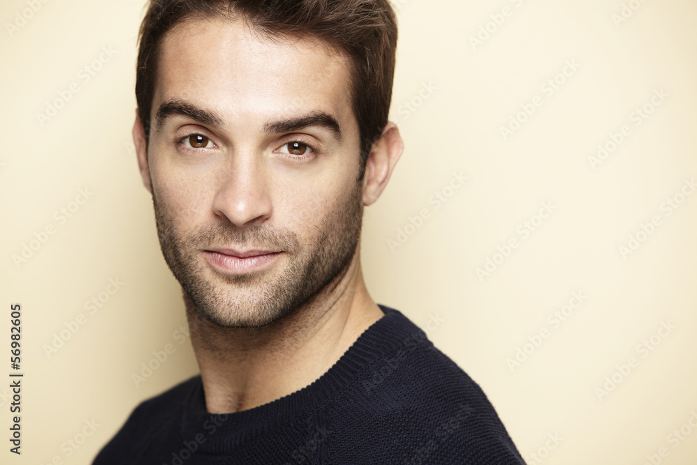 Portrait of an attractive man Portrait of an attractive man