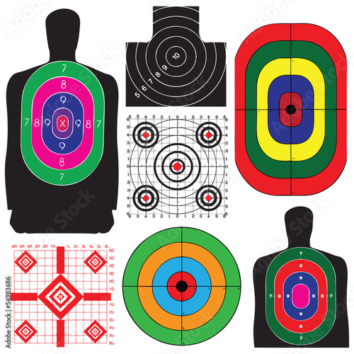 Set of targets