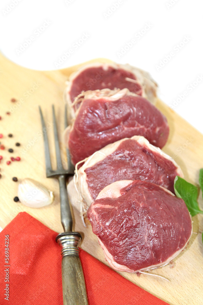 Fototapeta premium tournedos de boeuf