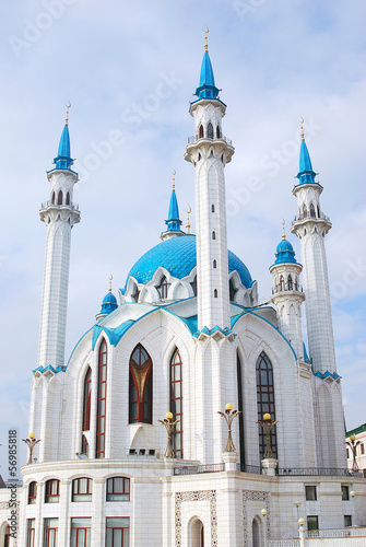 Kol-Sharif Mosque, Kazan Kremlin. UNESCO Heritage Site. photo