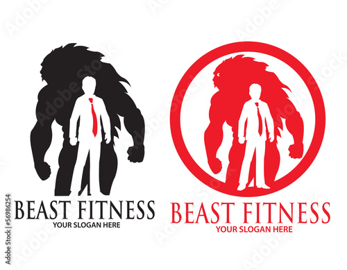 Vászonkép Beast Fitness