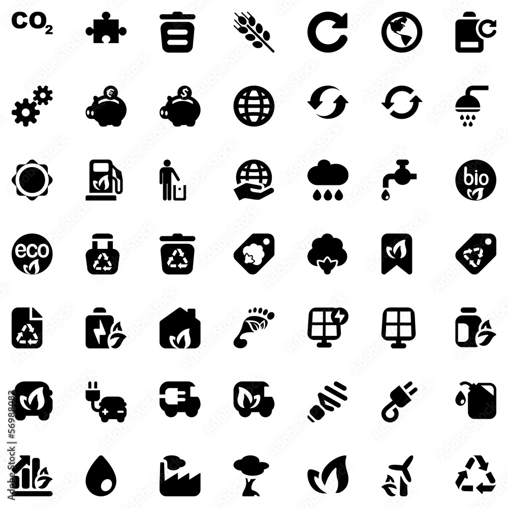 iconset ecology black iconset ecology black