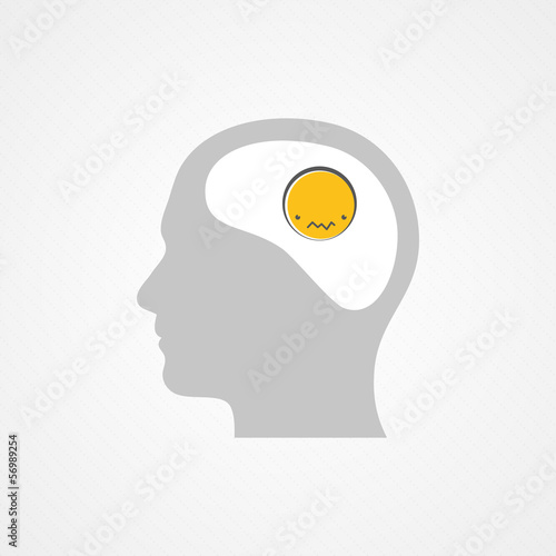 Sad brain