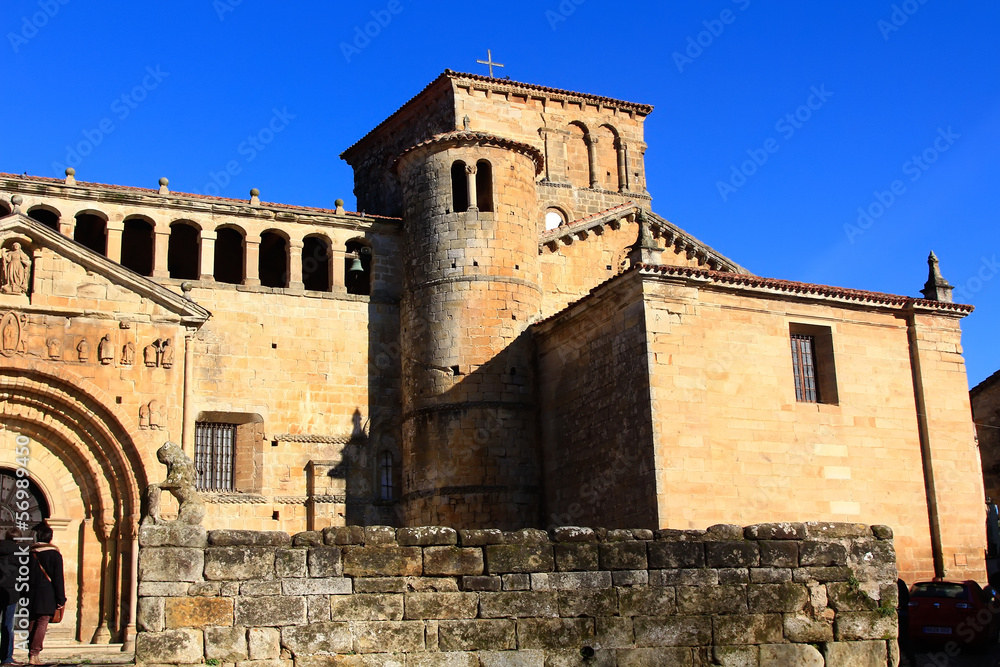 Collegiate Church of Santa Juliana in Santillana del Mar, Spain Collegiate Church of Santa Juliana in Santillana del Mar, Spain