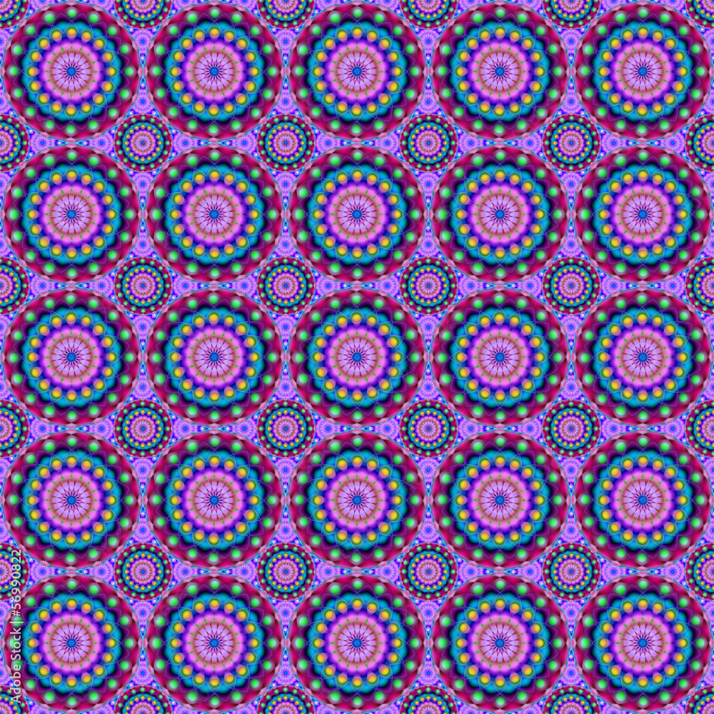 kaleidoscope texture seamless pattern