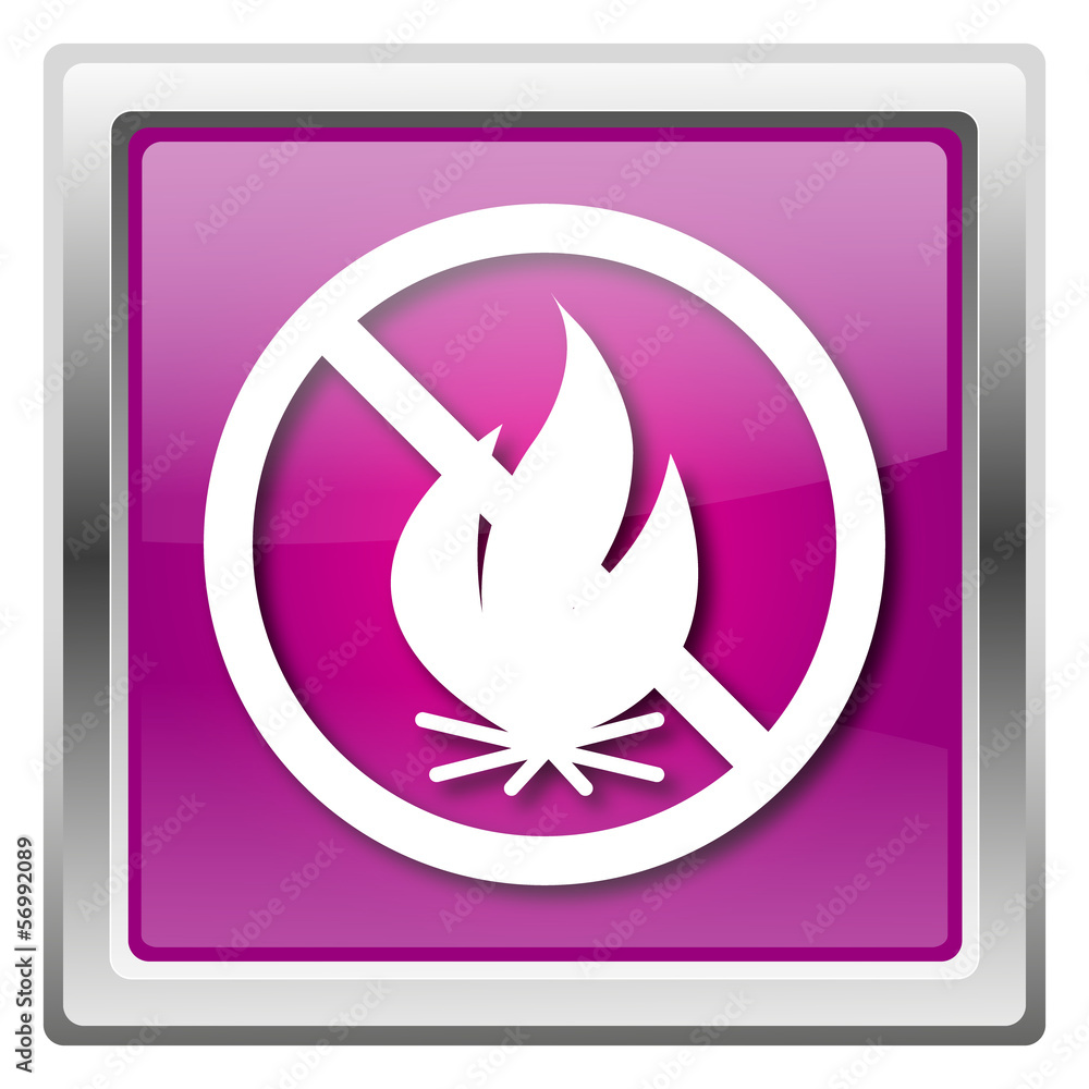 Fire forbidden icon Fire forbidden icon
