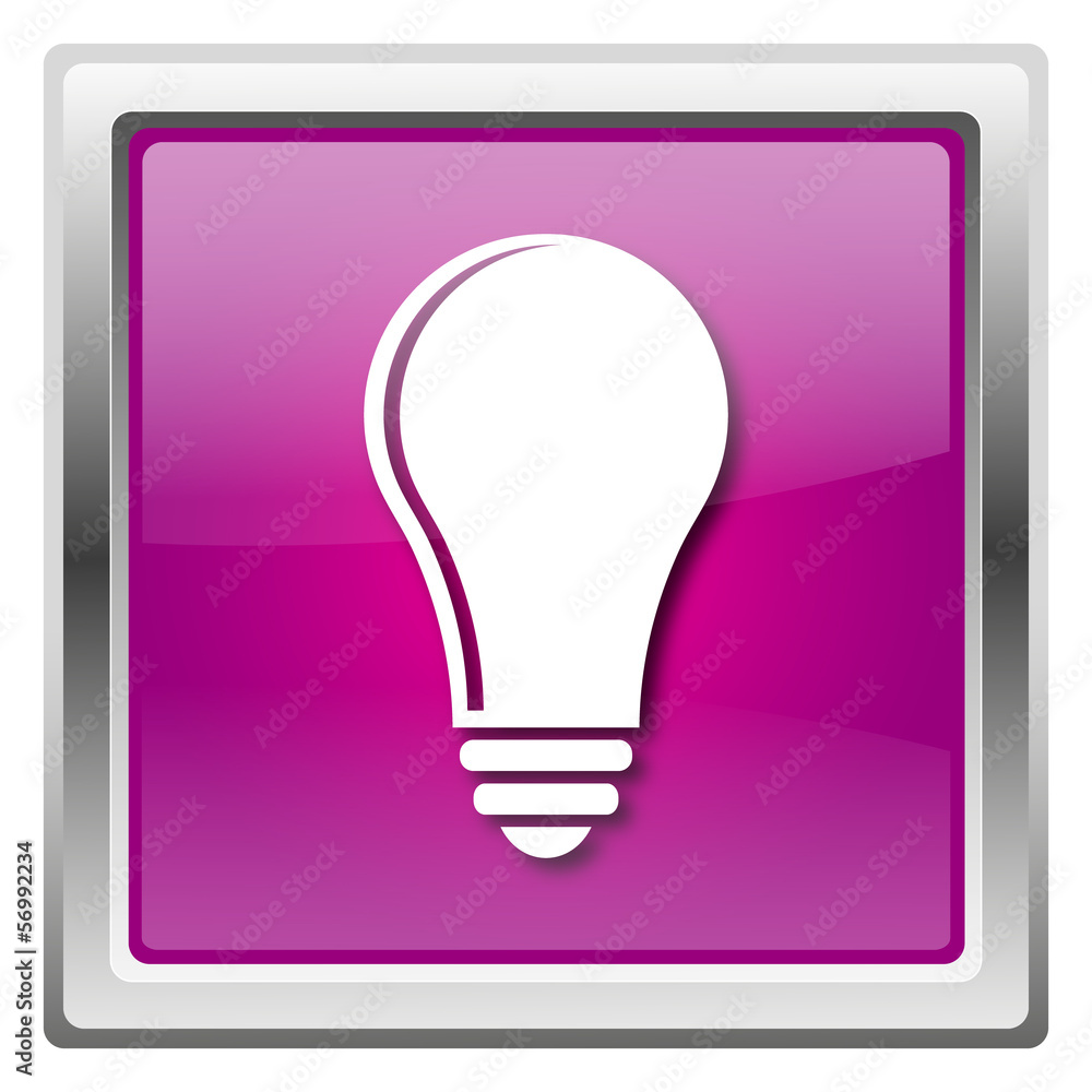 Light bulb - idea icon Light bulb - idea icon