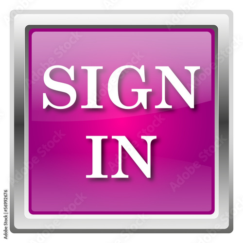 Sign in icon © valentint