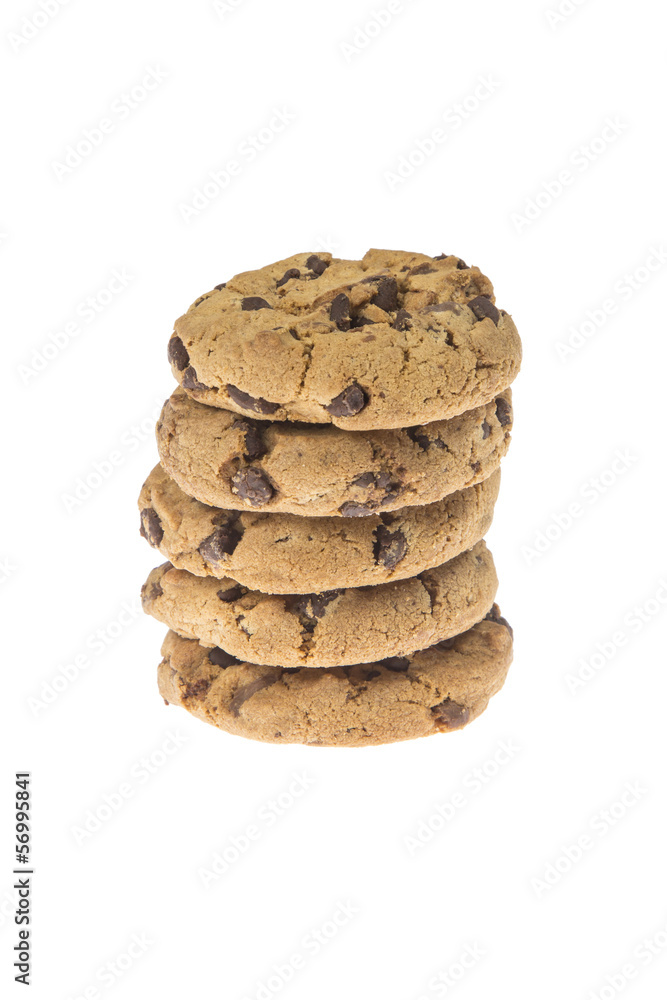 Stacked Chocolate Chips Cookie Stacked Chocolate Chips Cookie